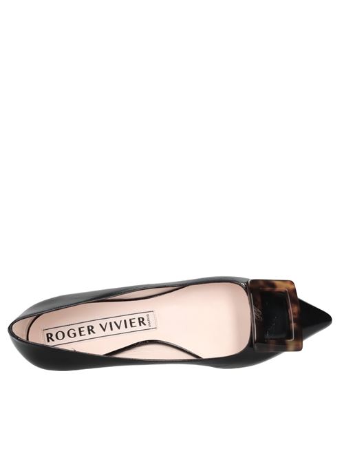 Ballerine in pelle ROGER VIVIER | RVW57539530TM6B999NERO